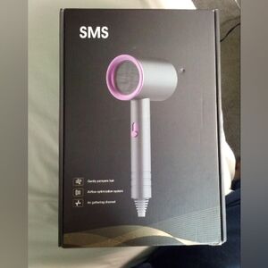 SMS Hair Dryer High Hair Volume, Ion, Quiet Modes Green/bronze